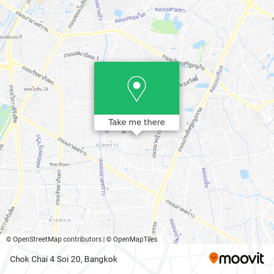 Chok Chai 4 Soi 20 map