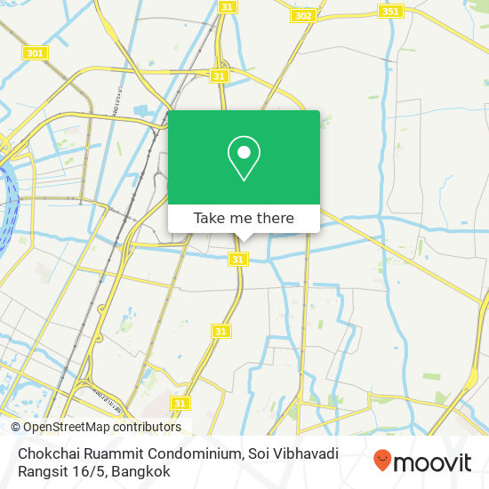 Chokchai Ruammit Condominium, Soi Vibhavadi Rangsit 16 / 5 map