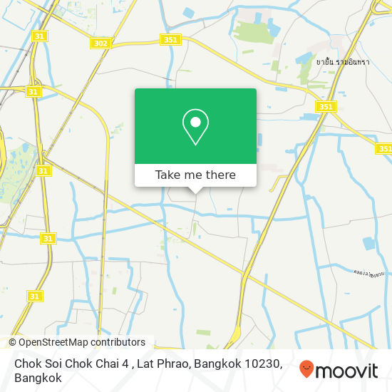 Chok Soi Chok Chai 4 , Lat Phrao, Bangkok 10230 map