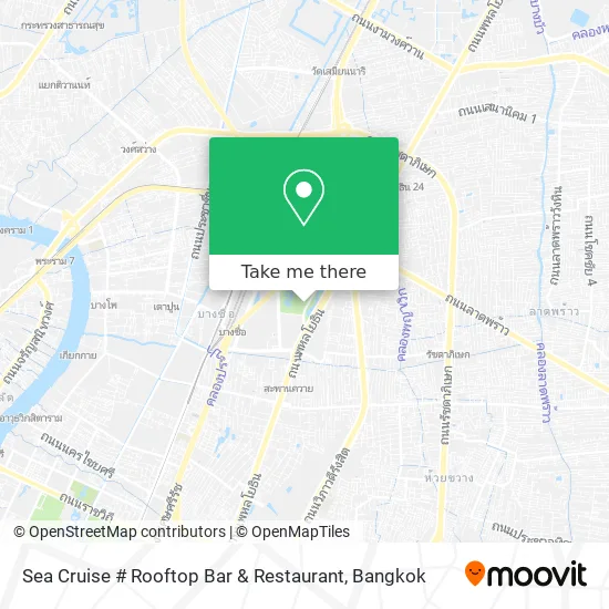Sea Cruise # Rooftop Bar & Restaurant map