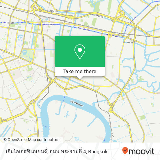 เอ็มไอเอสซี เอเยนซี่, ถนน พระรามที่ 4 map