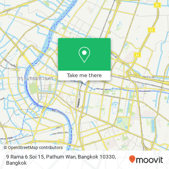 9 Rama 6 Soi 15, Pathum Wan, Bangkok 10330 map