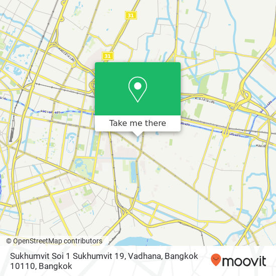 Sukhumvit Soi 1 Sukhumvit 19, Vadhana, Bangkok 10110 map