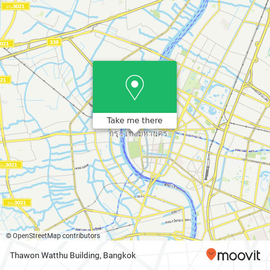 Thawon Watthu Building map