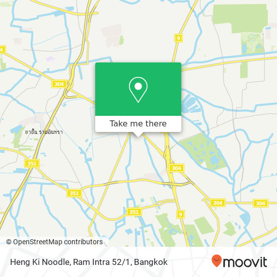 Heng Ki Noodle, Ram Intra 52/1 map