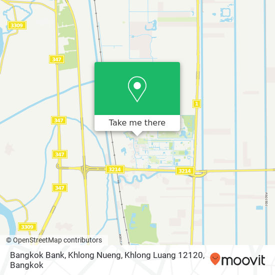 Bangkok Bank, Khlong Nueng, Khlong Luang 12120 map