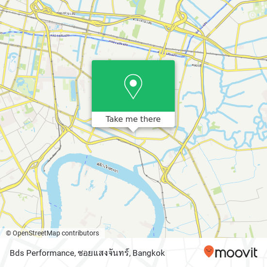 Bds Performance, ซอยแสงจันทร์ map