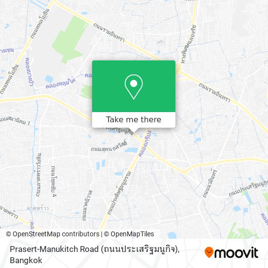 Prasert-Manukitch Road (ถนนประเสริฐมนูกิจ) map