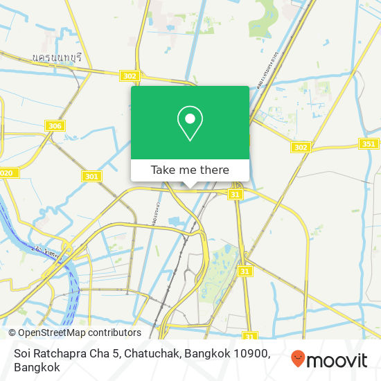 Soi Ratchapra Cha 5, Chatuchak, Bangkok 10900 map