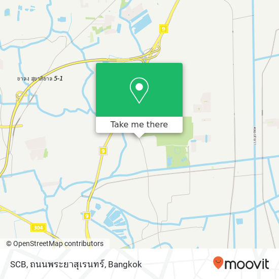 SCB, ถนนพระยาสุเรนทร์ map