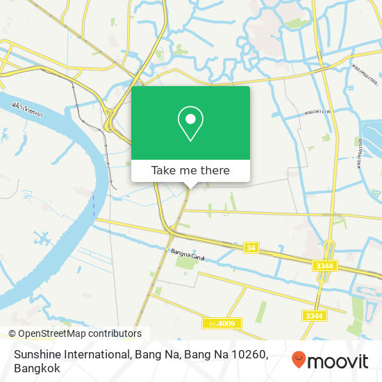 Sunshine International, Bang Na, Bang Na 10260 map