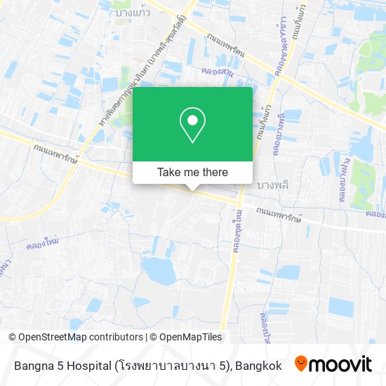 Bangna 5 Hospital (โรงพยาบาลบางนา 5) map