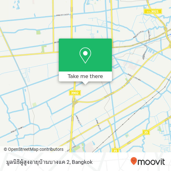 มูลนิธิผู้สูงอายุบ้านบางแค 2 map