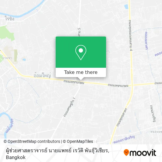 ผู้ช่วยศาสตราจารย์ นายแพทย์ เรวัติ พันธุ์วิเชียร map