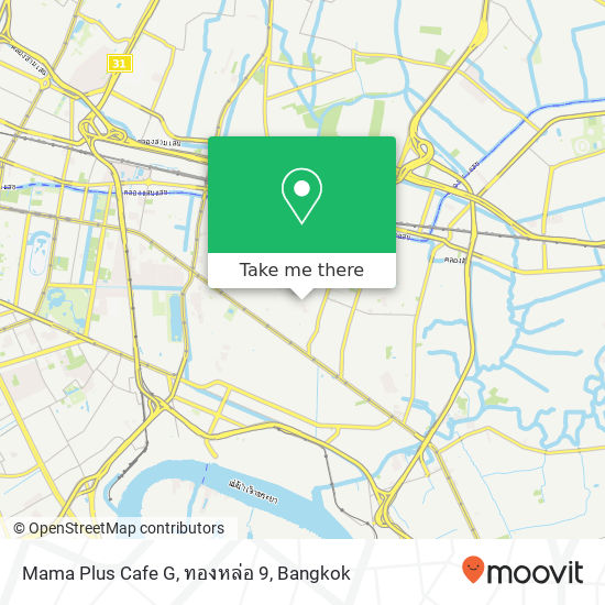 Mama Plus Cafe G, ทองหล่อ 9 map