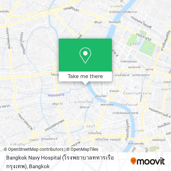 Bangkok Navy Hospital (โรงพยาบาลทหารเรือกรุงเทพ) map