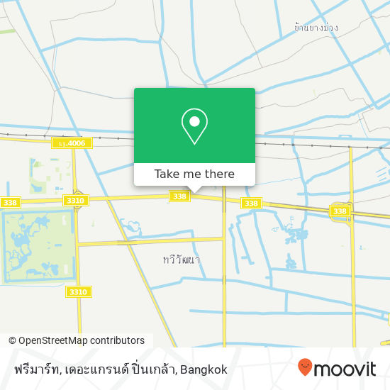 ฟรีมาร์ท, เดอะแกรนด์ ปิ่นเกล้า map