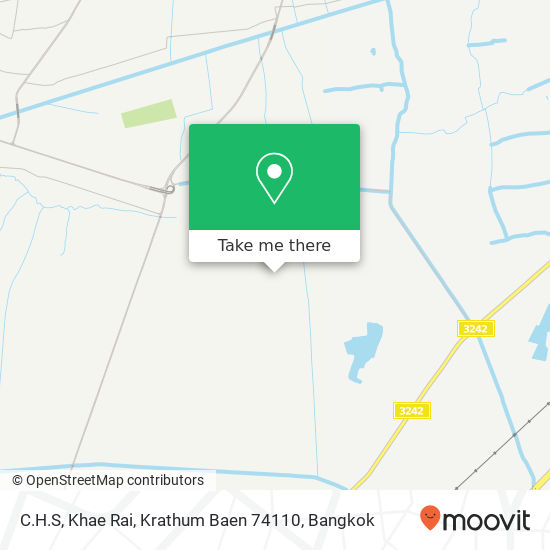 C.H.S, Khae Rai, Krathum Baen 74110 map