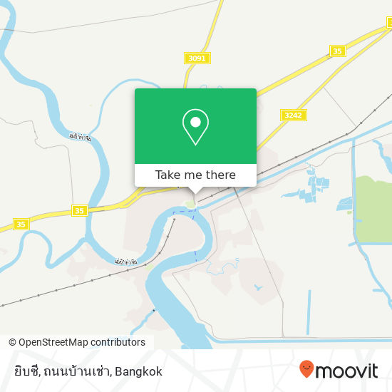 ยิบซี, ถนนบ้านเช่า map