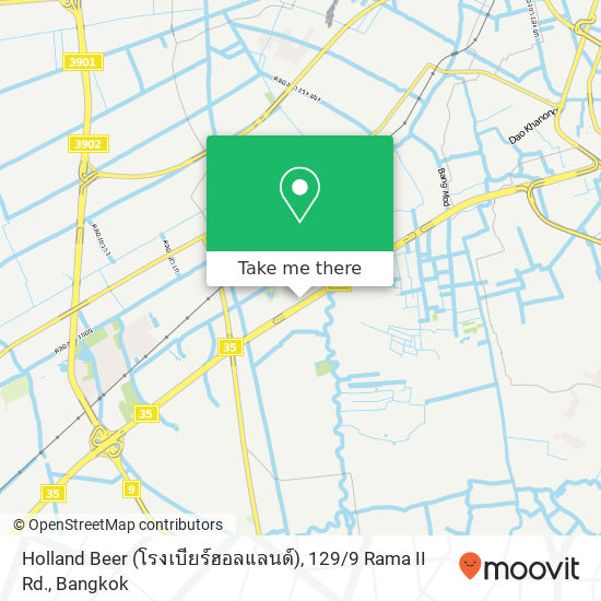 Holland Beer (โรงเบียร์ฮอลแลนด์), 129 / 9 Rama II Rd. map