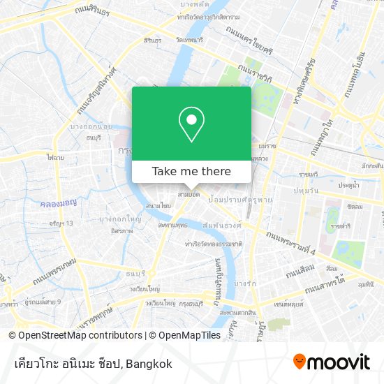 เคียวโกะ อนิเมะ ช็อป map