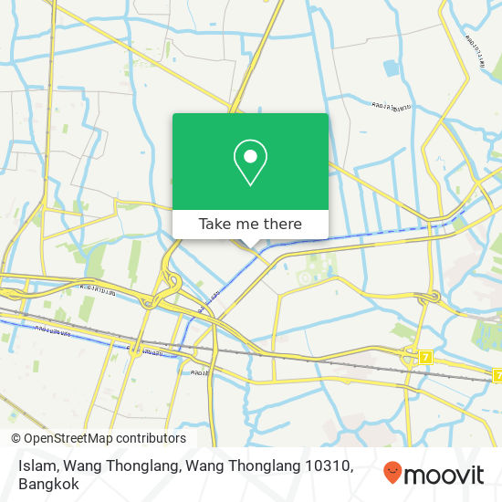 Islam, Wang Thonglang, Wang Thonglang 10310 map
