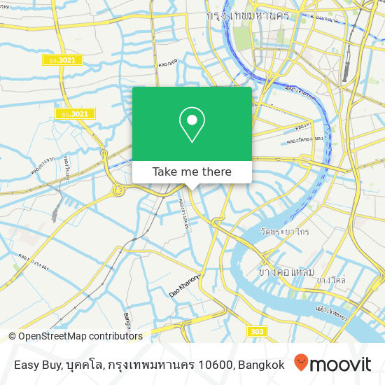 Easy Buy, บุคคโล, กรุงเทพมหานคร 10600 map