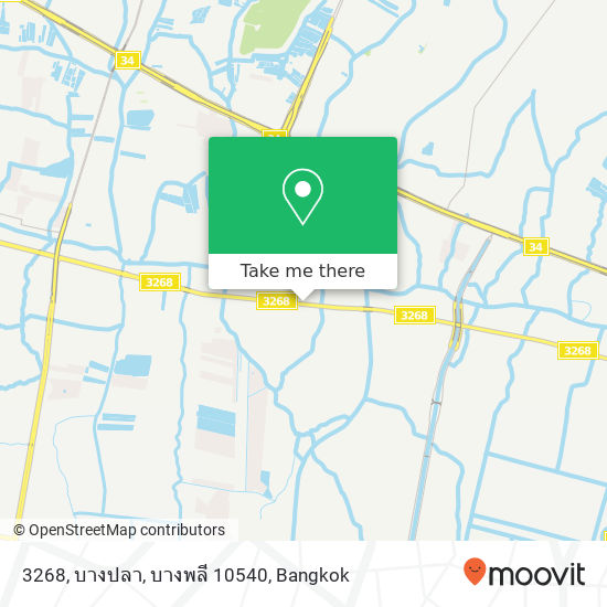 3268, บางปลา, บางพลี 10540 map