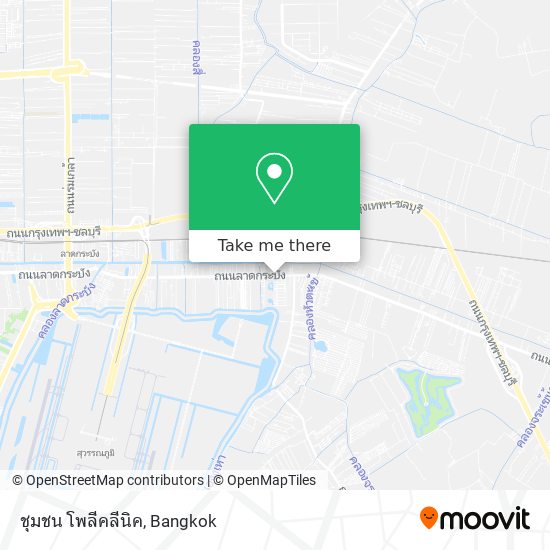 ชุมชน โพลีคลีนิค map