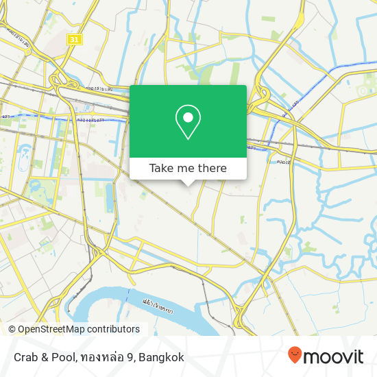 Crab & Pool, ทองหล่อ 9 map