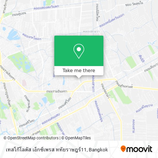 เทสโก้โลตัส เอ็กซ์เพรส หทัยราษฎร์11 map