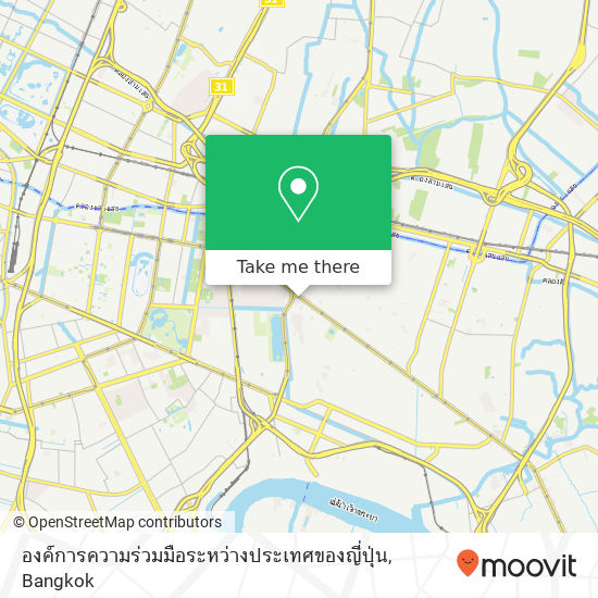 องค์การความร่วมมือระหว่างประเทศของญี่ปุ่น map