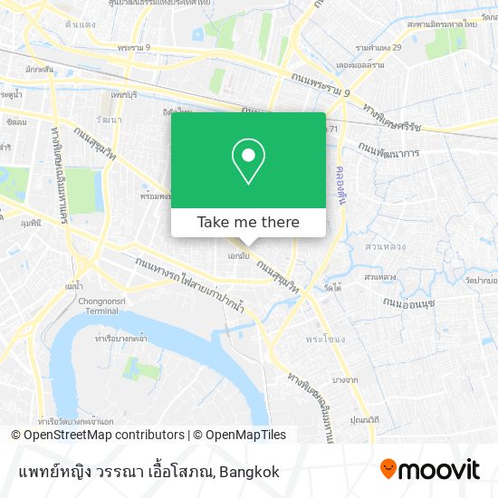 แพทย์หญิง วรรณา เอื้อโสภณ map