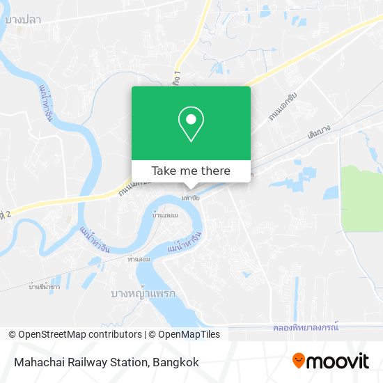 Mahachai Railway Station map