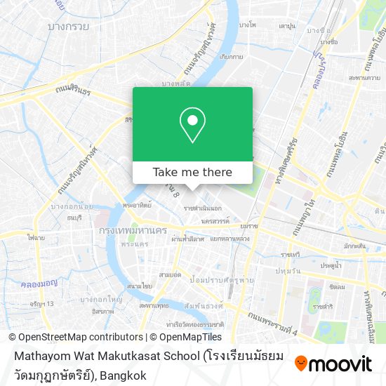 Mathayom Wat Makutkasat School (โรงเรียนมัธยมวัดมกุฏกษัตริย์) map