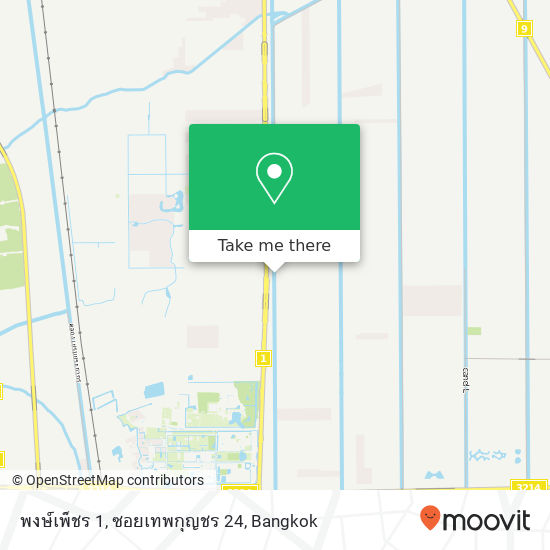 พงษ์เพ็ชร 1, ซอยเทพกุญชร 24 map