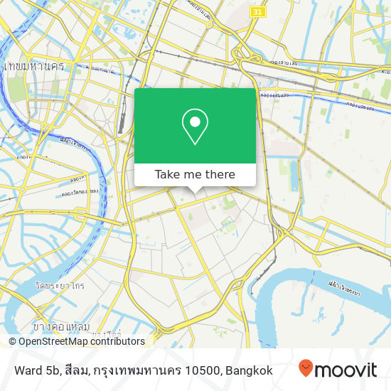 Ward 5b, สีลม, กรุงเทพมหานคร 10500 map