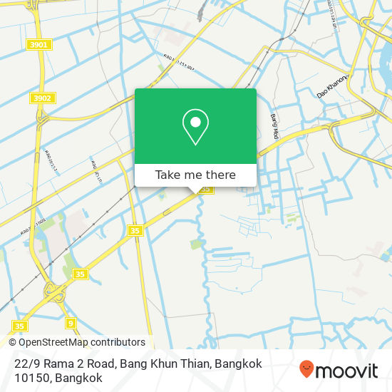 22 / 9 Rama 2 Road, Bang Khun Thian, Bangkok 10150 map