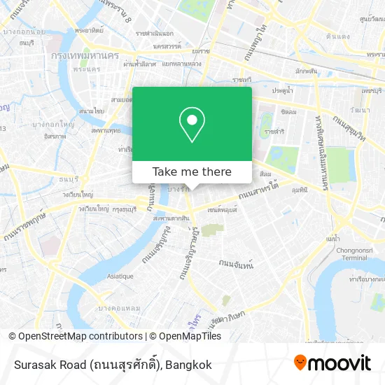 Surasak Road (ถนนสุรศักดิ์) map