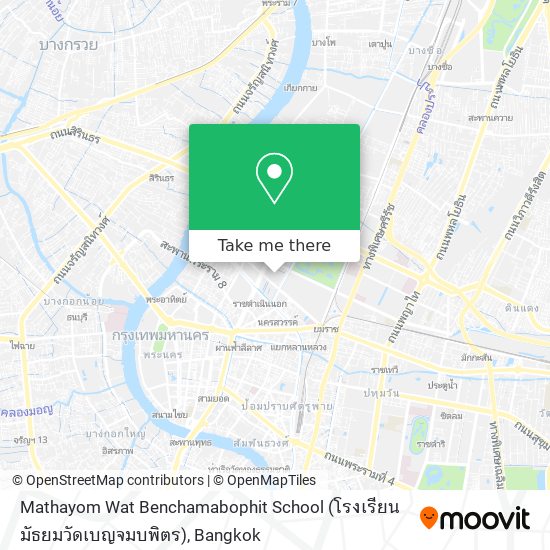 Mathayom Wat Benchamabophit School (โรงเรียนมัธยมวัดเบญจมบพิตร) map