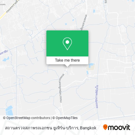สถานตรวจสภาพรถเอกชน ยูเทิร์น-บริการ map