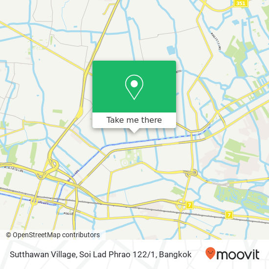 Sutthawan Village, Soi Lad Phrao 122 / 1 map