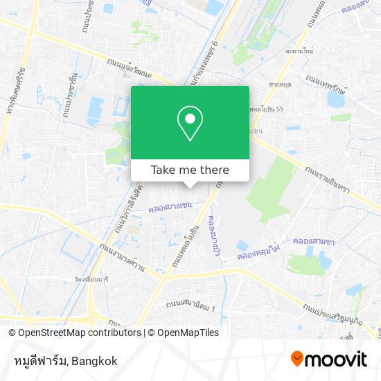 หมูดีฟาร์ม map