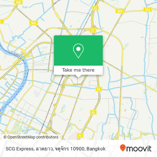 SCG Express, ลาดยาว, จตุจักร 10900 map