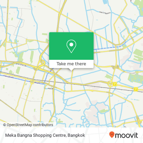 Meka Bangna Shopping Centre map