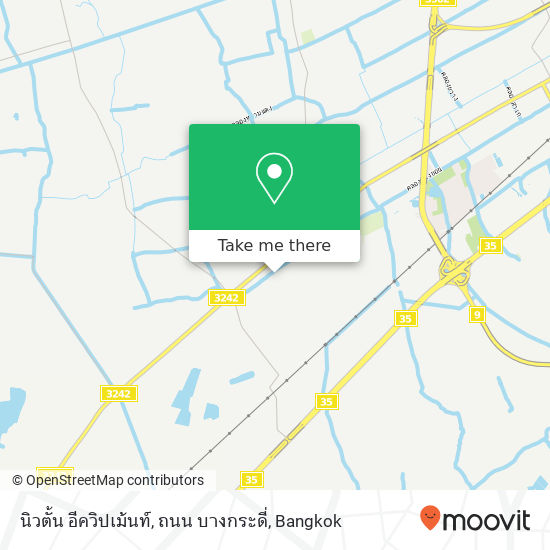 นิวตั้น อีควิปเม้นท์, ถนน บางกระดี่ map