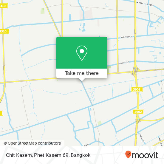 Chit Kasem, Phet Kasem 69 map