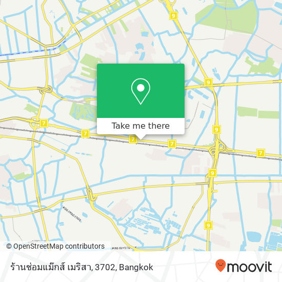 ร้านซ่อมแม๊กส์ เมริสา, 3702 map