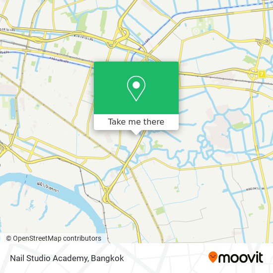 Nail Studio Academy map