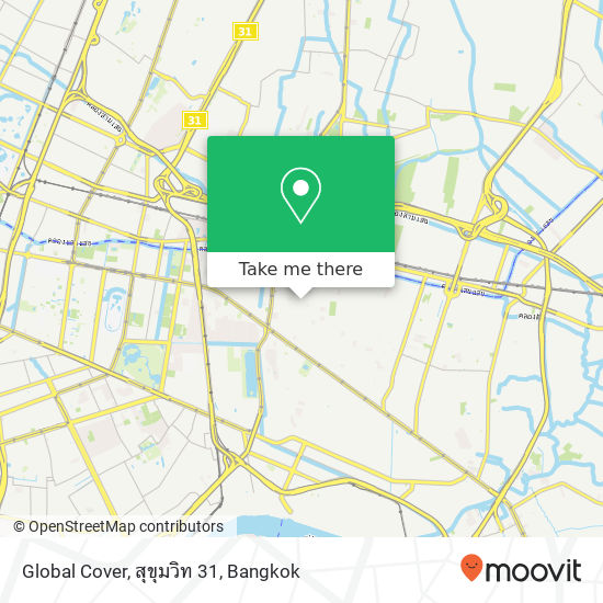 Global Cover, สุขุมวิท 31 map